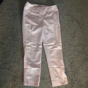WHBM pink slim ankle size 0R